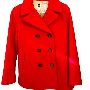 🔥Red Peacoat small